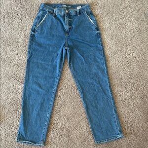 Old Navy Women's Straight Leg Blue Jeans size 8